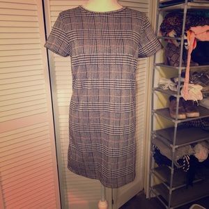Antistar pattern short sleeve mini dress
